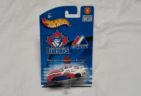 2002 Special Limited Edition Hot Wheels SGA Toronto Blue Jays Car Unopened NIP Cover