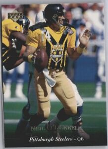 1995 Upper Deck Football Card #109 Neil O'Donnell Lot 8 Cards