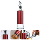  320 Ml Oil Pourer Stainless Steel Pot Vinegar Bottle Dispenser Glass