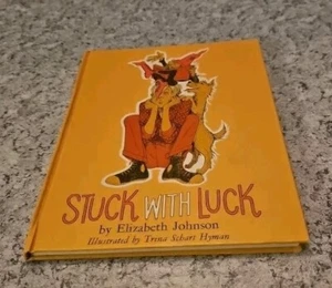 STUCK WITH LUCK Book Hardcover Elizabeth Johnson Vintage 1967 Weekly Reader - Imagen 1 de 2
