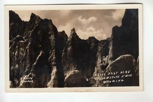 Pope Real Photo Postcard Hells Half Acre Yellowstone Highway WY - Picture 1 of 1