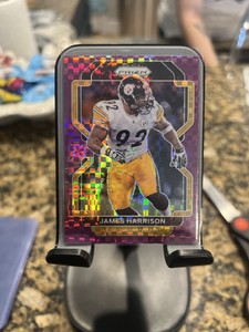 2021 Panini Prizm Purple Power James Harrison /49 Pittsburgh Steelers #259