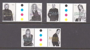 Australia 2005 Australian Legends Mint unhinged set 3 in gutter pairs.Fashion - Picture 1 of 1