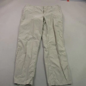 Columbia PFG Pants Womens 18 Short Straight Leg Cargo Pockets Lightweight Hiking - Picture 1 of 12