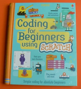 Usborne CODING FOR BEGINNERS Using SCRATCH, NEW HC spiral, STEM education - Picture 1 of 12