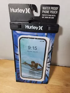 Hurley Tropical Waterproof Phone Pouch Lanyard Touch Screen Functional Plastic - Picture 1 of 5