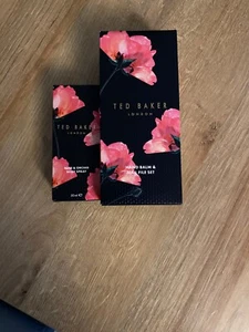 Ted Baker hand balm and nail file set/rose and orchid body spray - Picture 1 of 2