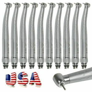 10* Pieza de mano dental de alta velocidad Turbina Cabezal estándar + Acoplador de 4 orificios apto para KaVo - Imagen 1 de 12