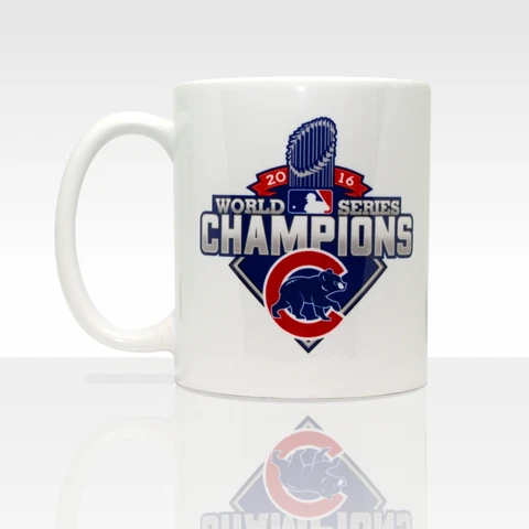 Chicago Cubs World Series Champions 2016  11oz Ceramic Coffee Mug Cover