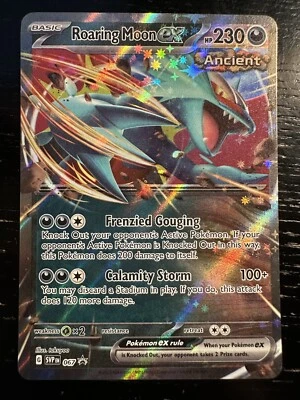 Roaring Moon ex 067 Sv: Scarlet & Violet Promo Cards Holo - Image 1 of 2