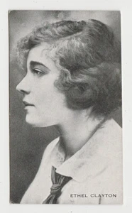 Ethel Clayton vintage 1910s Distinguished Players Trading Card - Film Star - Imagen 1 de 2