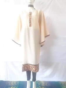 Ankara Kleid, Afrikanakleid, Ankara Infinity Druck Maxikleid Gr.UK 14-16 - Bild 1 von 3