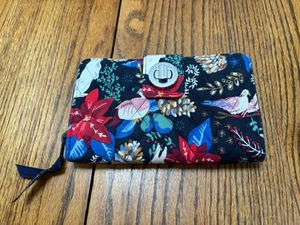 Vera Bradley Superbloom, Turn Lock Wallet, Zip Around - Picture 1 of 10