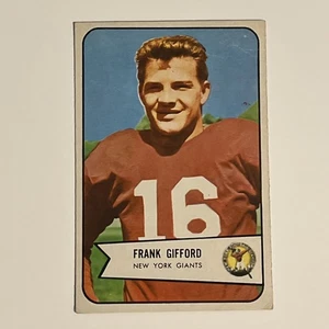 Frank Gifford #55 1954 Bowman New York Giants - Picture 1 of 5