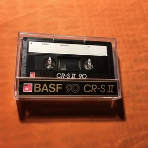 1 x BASF CR-S II 90 Cassette,IEC II/High Position,Top Zustand,1987 - Picture 1 of 6