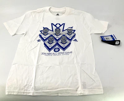 Adidas 2016 NBA All-Star Game Youth Boys 8-20 Short Sleeve We are Five East Tee - Image 1 of 4