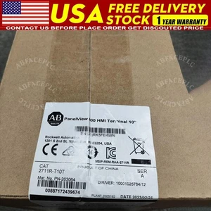 Allen-Bradley 2711R-T10T PANELVIEW 800 TERMINAL HMI de 10,4 pulgadas sellado de fábrica AB - Imagen 1 de 4