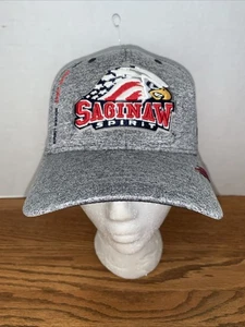 CHL Saginaw Spirit Canadian Hockey League Zephyr Gray Fitted Hat - Picture 1 of 6