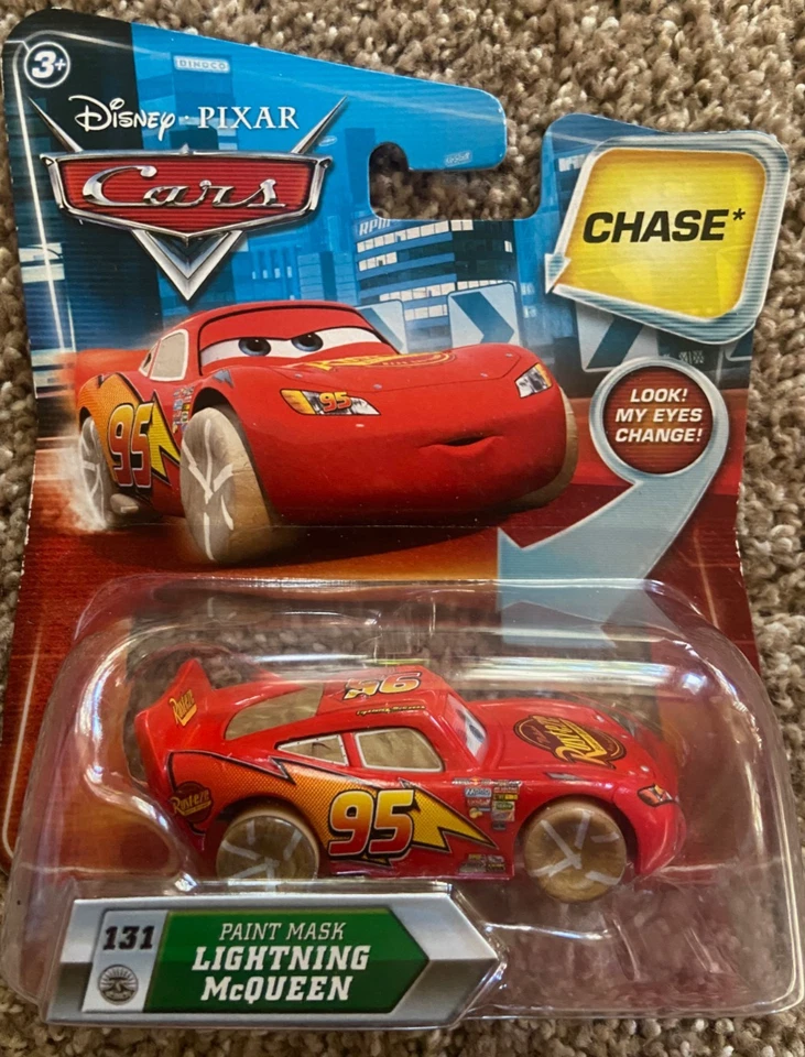 Disney Pixar World of Cars "Mira mis ojos" cambio (lenticular) persecución pistón taza + Foto 1 de 1