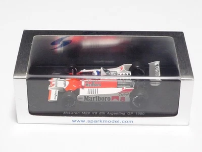 Spark 1:43 McLaren M29 #8 Argentina GP 1980 Alain Prost S3098 "Marlboro" - Изображение 1 из 4