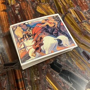 Juego completo de 48 cartas 1940 de goma de mascar Lone Ranger 1984 reimpresión - casi nuevo o mejor - Imagen 1 de 8