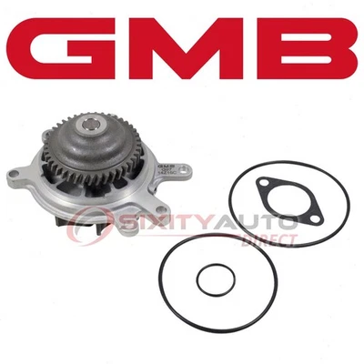 GMB Water Pump for 2001-2005 GMC Sierra 3500 6.6L V8 - Coolant Antifreeze xt Foto 1 de 4
