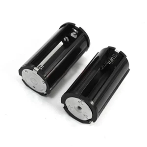 3 x 3.7V AAA Cylindrical Parallel Three Triple 18650 Cell Battery Holder Black - Picture 1 of 3