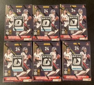 NEW & FACTORY SEALED (6) 2024 Donruss Optic NFL Football Blaster Box Lot - Bild 1 von 1