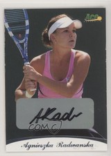 2010 Ace Authentic /85 Agnieszka Radwanska (Supposed to be Card #69) #68.2 Auto