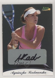 2010 Ace Authentic /85 Agnieszka Radwanska (Supposed to be Card #69) #68.2 Auto