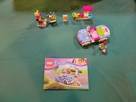 LEGO FRIENDS  #41091  "MIA'S ROADSTER" 100% Complete w/ Manual