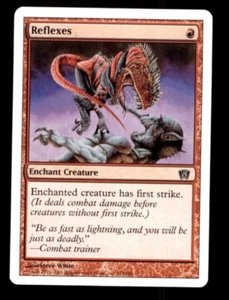 Magic the Gathering MTG #211 Reflexes Common 8th edition Enchantment Aura card - Picture 1 of 2
