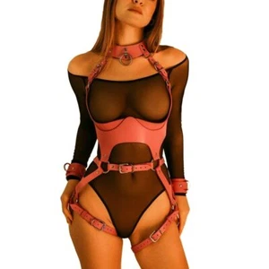 Women Punk Body Harness Belt Waist Belt Body Chains Belt Suspenders Lingerie ... - Picture 1 of 4