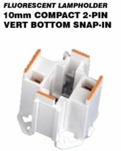 Leviton 26725-203 CFL Lampholder 2-Pin G24d-3 Base 26W 32W Bottom 1CT - Picture 1 of 1