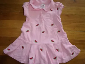 GYMBOREE TAGLIA 18 24 MESI ABITO LAYETTE VINTAGE QUALITÀ ANGURIA PICNIC USATO IN OTTIME CONDIZIONI - Foto 1 di 10