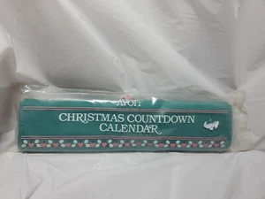 NEW! 1987 AVON Christmas Countdown Advent Calendar with MOUSE Factory SEALED NOS - Picture 1 of 5