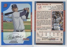 2005 Bowman Chrome Blue Refractor /150 Jorge Posada #98