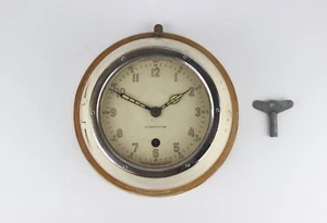 RELOJES de rueda soviéticos barco marítimo cabina de marinero submarino marina militar URSS - Imagen 1 de 7