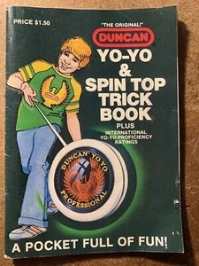 Vintage 1992 Duncan Yo-Yo & Spin Top Trick Book Softcover Instruction Book - Picture 1 of 2
