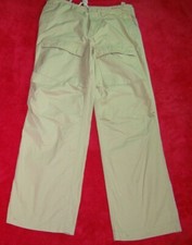Paul Smith Mens 30R Zip Cargo Sailing Nautical Rope Belt Khaki Beach Pants RL