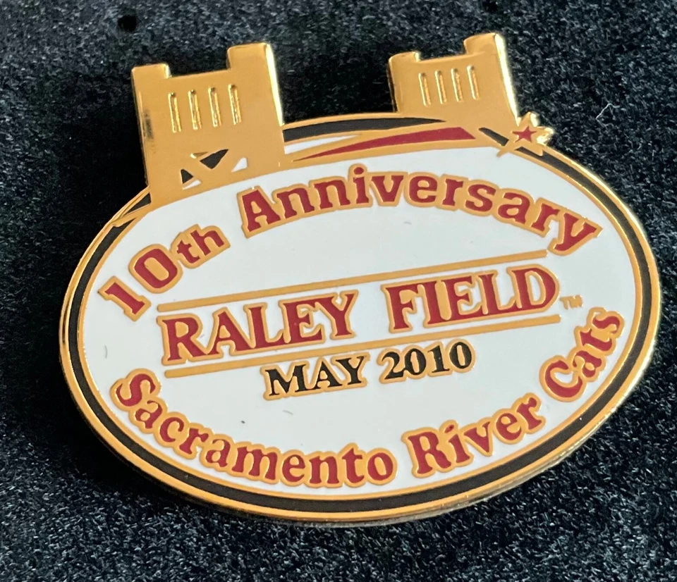 San Francisco Giants Sacramento River Cats Raley Field 10th Anniversary  Pin - Image 1 of 1