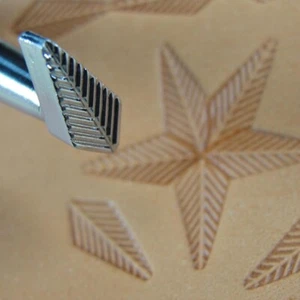 Estampilla tallada de figura Steel Craft Japón - #O50 (herramienta de estampado de cuero) - Imagen 1 de 5