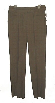 New Pants, ND New Directions, Brown-Tweed Dress Washable Stretch MSRP-$49.00 10P - Image 1 of 4