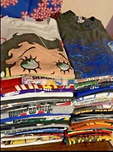 Vintage Graphic Tee Thrift Package | Retro 80s 90s Y2K |  T-Shirt Mystery