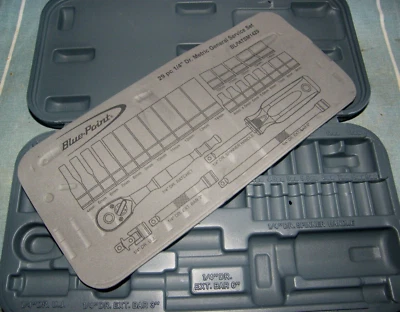 Blue Point 1/4" EMPTY BOX ONLY BLPATSM1429 socket set NEW unused EMPTY BOX ONLY - Image 1 of 4