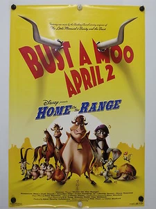 HOME ON THE RANGE - Judi Dench - Original Movie Poster - 2004 Rolled DS C8/C9 - Picture 1 of 1