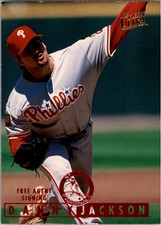 1995 Ultra St. Louis Cardinals Baseball Card #430 Danny Jackson