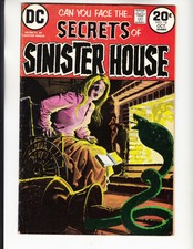 SECRETS OF SINISTER HOUSE 14 VG (1973) DC COMICS BOOKS LOT HORROR/SUSPENSE