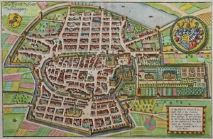 Die Fürst. Statt Stuetgart - Stuttgart - Originaler Kupferstich von Merian 1643 - Bild 1 von 3