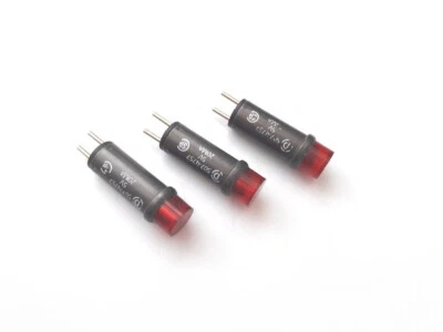 Set of 3X DIALIGHT 507-4757 red Indicator Lights 5V 20mA -Free Shipment - Image 1 of 3